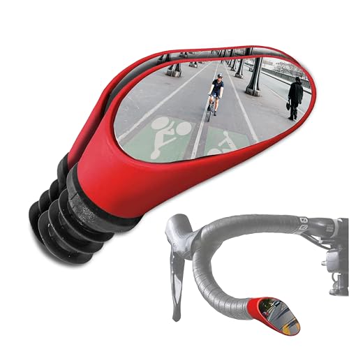 Sprintech Drop-Bar Mirror (Red)