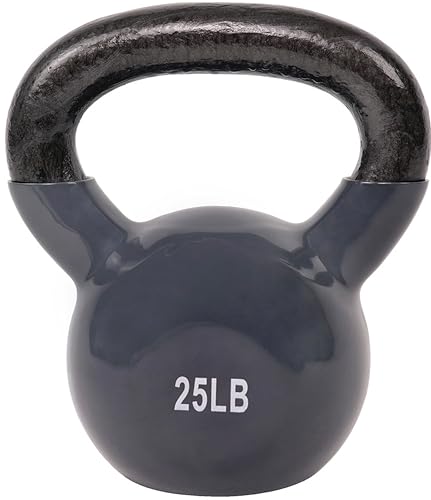 Sunny Health & Fitness Vinyl Kettlebell