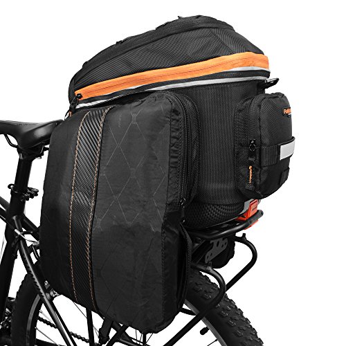 Ibera Bike Bag Expandable Commuter 17-23L