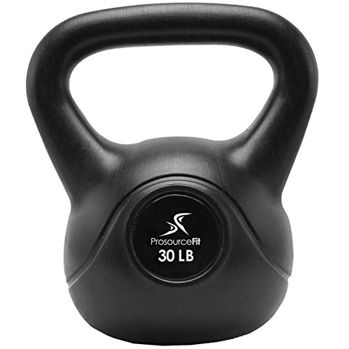 ProsourceFit Vinyl Plastic Kettlebell