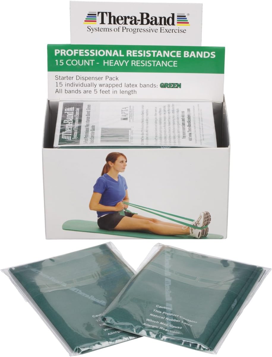 THERABAND 5ft Heavy Green
