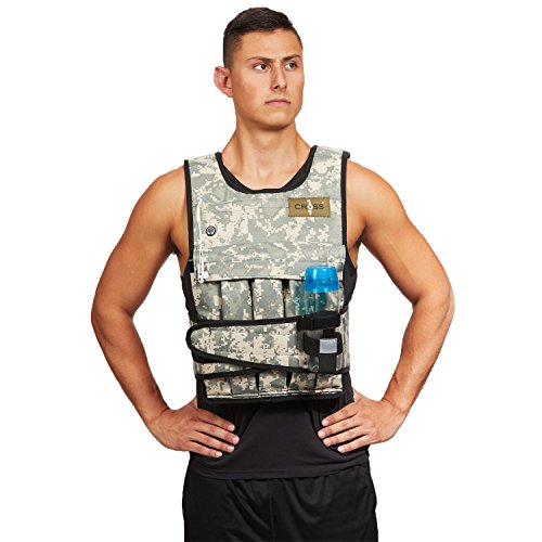 CROSS101 20LBS - 140LBS Adjustable Weighted Vest (Budget)
