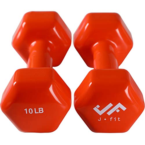 JFIT Neoprene/Vinyl Dumbbell Pairs
