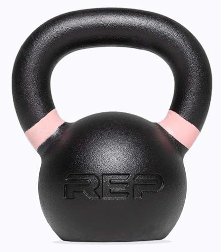 REP Fitness Kettlebell Set and Singles, 4kg to 24kg, 9lb to 53lb Range, Adjustable Weight, Cast Iron, Strength Exercise Training, Home Gym, Power Workout Equipment, Free Weights, Dumbbell Alternative
