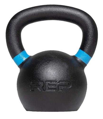 REP Fitness Kettlebell Set and Singles, 4kg to 24kg, 9lb to 53lb Range, Adjustable Weight, Cast Iron, Strength Exercise Training, Home Gym, Power Workout Equipment, Free Weights, Dumbbell Alternative
