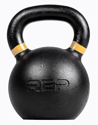 REP Fitness Kettlebell Set and Singles, 4kg to 24kg, 9lb to 53lb Range, Adjustable Weight, Cast Iron, Strength Exercise Training, Home Gym, Power Workout Equipment, Free Weights, Dumbbell Alternative