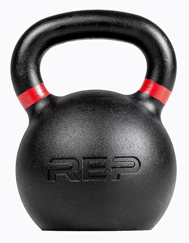 REP Fitness Kettlebell Set and Singles, 4kg to 24kg, 9lb to 53lb Range, Adjustable Weight, Cast Iron, Strength Exercise Training, Home Gym, Power Workout Equipment, Free Weights, Dumbbell Alternative