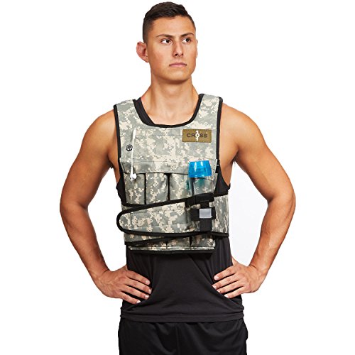 20LBS - 140LBS Adjustable Weighted Vest (CROSS101)