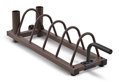 Steelbody Horizontal Plate and Olympic Bar Rack