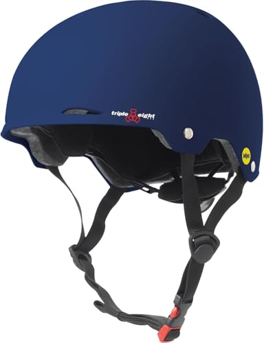 Triple Eight Gotham MIPS Helmet - Ideal for Biking, Skateboarding, in-Line Skating/Rollerblading and Roller Derby