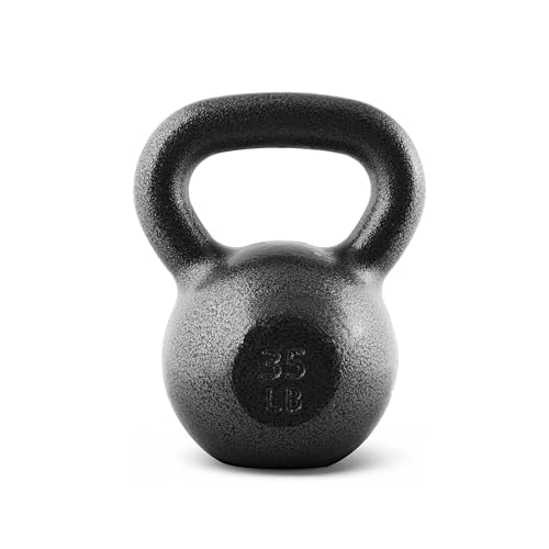 CAP Barbell Cast Iron Kettlebell - Coated Options, Singles and Sets, Multiple Weight Choices