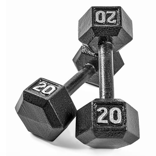CAP Barbell Cast Iron Hex Dumbbell | Multiple Options