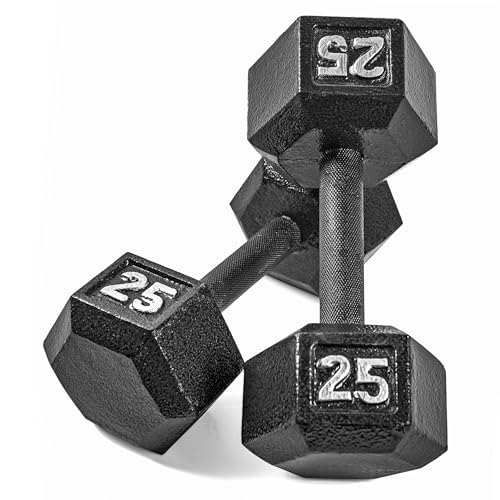 CAP Barbell Cast Iron Hex Dumbbell