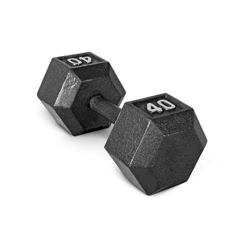 CAP Barbell Black Cast Iron Hex