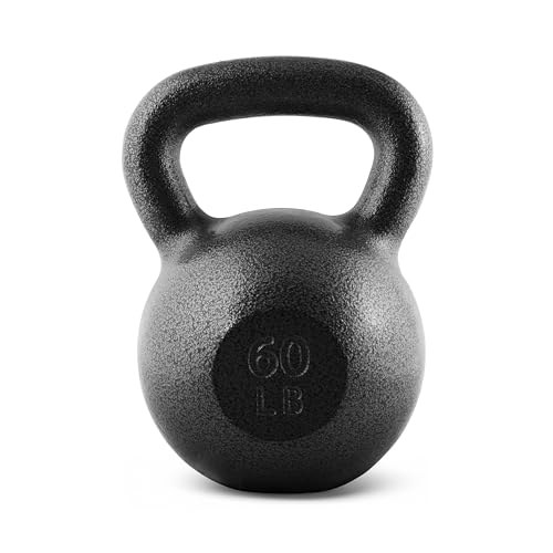 CAP Barbell Cast Iron Kettlebell - Coated Options, Singles and Sets, Multiple Weight Choices