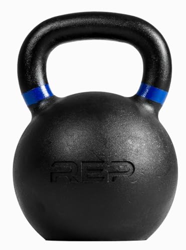 REP Fitness Kettlebell Set and Singles, 4kg to 24kg, 9lb to 53lb Range, Adjustable Weight, Cast Iron, Strength Exercise Training, Home Gym, Power Workout Equipment, Free Weights, Dumbbell Alternative