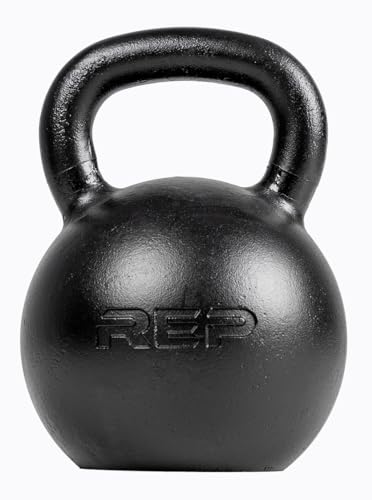 REP Fitness Kettlebell Set and Singles, 4kg to 24kg, 9lb to 53lb Range, Adjustable Weight, Cast Iron, Strength Exercise Training, Home Gym, Power Workout Equipment, Free Weights, Dumbbell Alternative