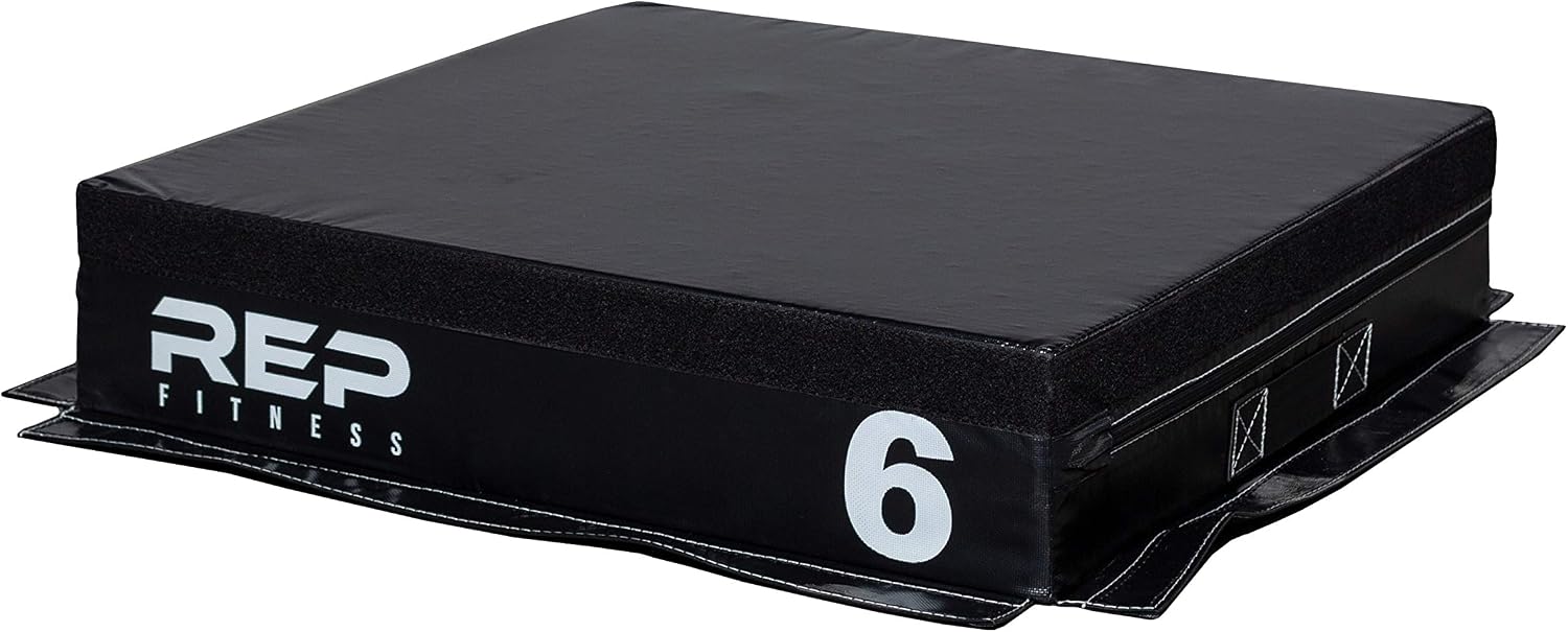 REP Fitness Stackable Soft Foam Plyo Box Set, Adjustable Plyometric Jump Box for Home Gym Workouts, Plyometric Jumping Platform for Exercise, Step Training, HIIT & CrossFit
