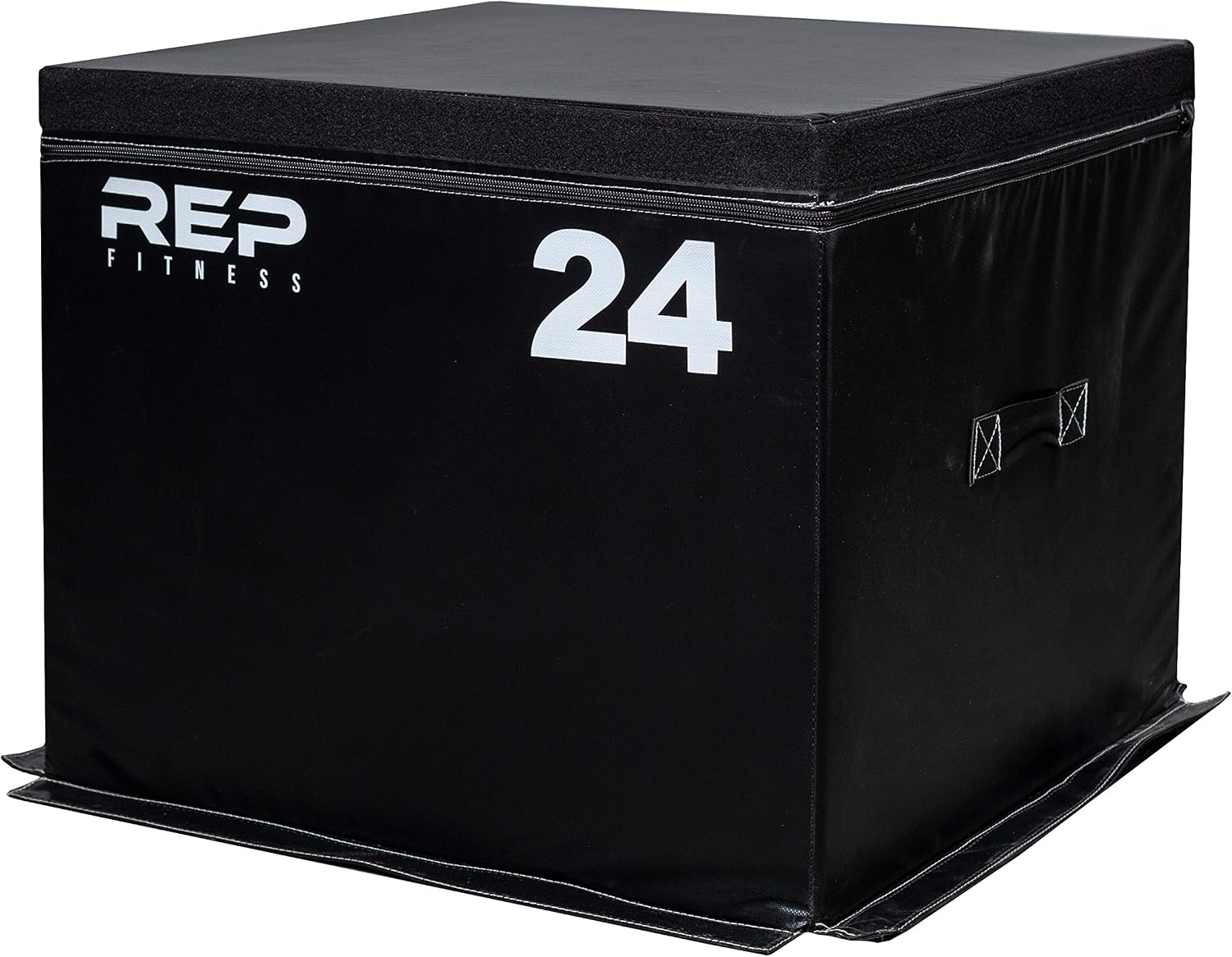 REP Fitness Stackable Soft Foam Plyo Boxes, Adjustable Jump Platforms for Home Gym Training, Durable Cushioned Step for Exercise, Balance, Squats, HIIT Workouts, Strength Conditioning, Vinyl Cover