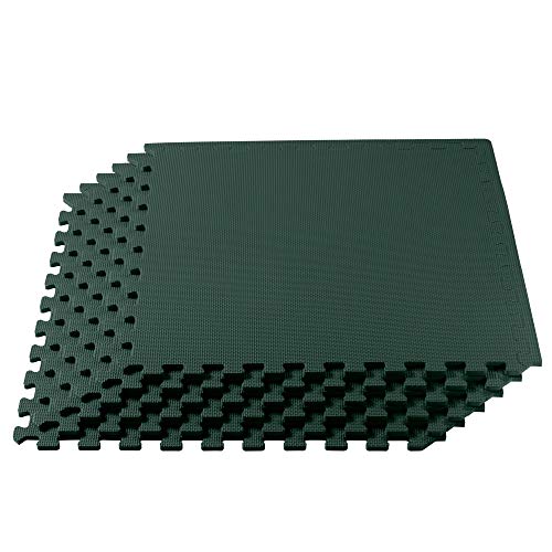 We Sell Mats  12 Inch Thickness Multipurpose EVA Foam Floor Tiles  Interlocking Floor Mat for Indoor Gym, Playroom, and Home Use