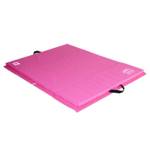 We Sell Mats - 4 ft x 6 ft x 2 - Personal Fitness & Exercise Mat for Home Workout - Lightweight and Folds for Carrying  All Purpose Gym Mat  Thick Mat for Yoga, Pilates, Stretches, Floor Exercises