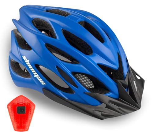Shinmax Bike Helmet (rear light)