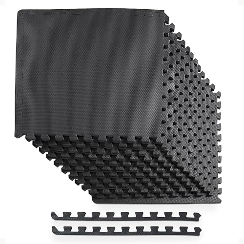 BalanceFrom 24x24 EVA Interlocking Foam Tile Mat