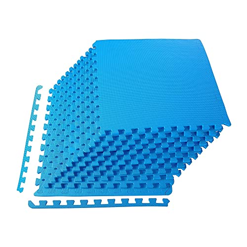 BalanceFrom 24x24 Inch EVA Exercise Tile Mat