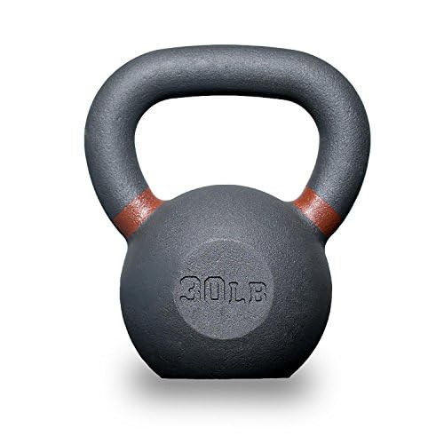 REP Fitness Single Kettlebells 5lb to 50lb Range, Cast Iron, Strength Training, Adjustable Weight, Power Workout Equipment, Home Gym, Free Weights, Dumbbell Alternative, Exercise, Men, Women