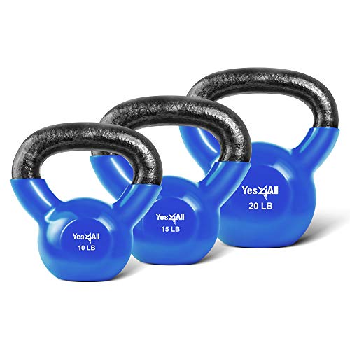 Yes4All Premium Vinyl Kettlebells