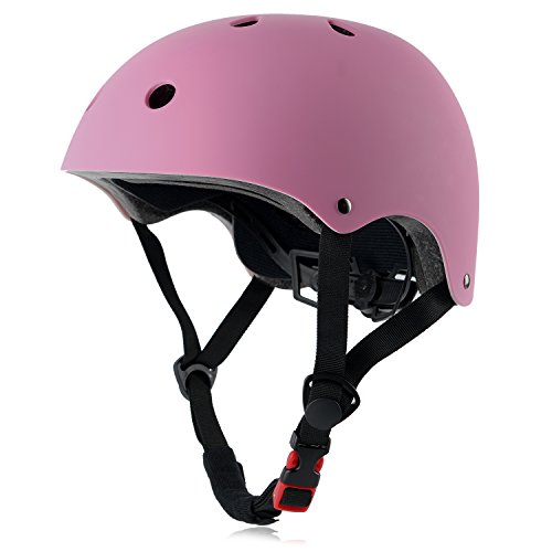 Kids Bike Helmet, Adjustable and Multi-Sport, from Toddler to Youth, 3 Sizes (Large) - OUWOER