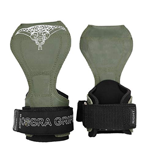 Cobra Grips PRO Weight Lifting Gloves Heavy Duty Straps Alternative Power Lifting Hooks for Deadlifts Adjustable Neoprene Padded Wrist Support Bodybuilding
