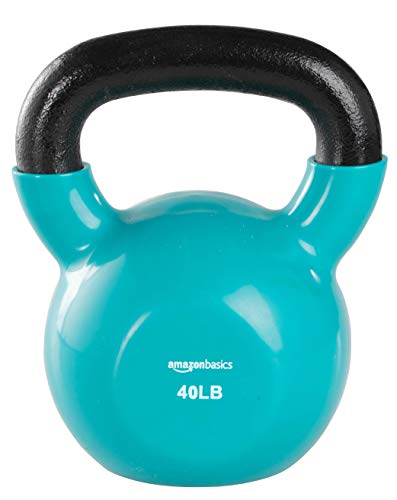 Amazon Basics Vinyl Kettlebell