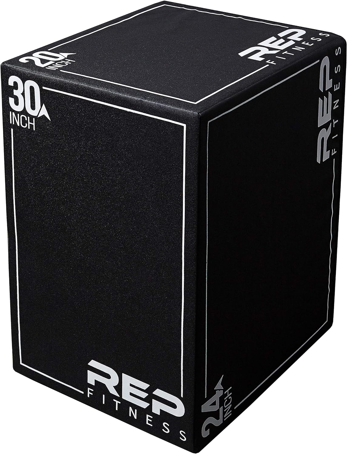 REP FITNESS 3-in-1 Soft Plyo Box  Safe for Shins - Non-Slip Multi-Use Plyometric Box for Jumping, Conditioning, and Strength Training  Choose from 3 Different Sizes