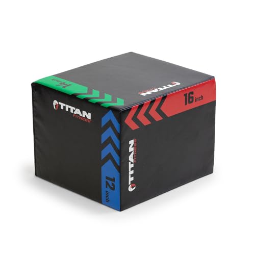 Titan Fitness Heavy Foam Plyometric Box (Youth)
