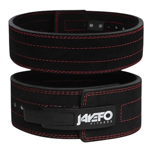 JAYEFO 10mm Leather Lever Belt