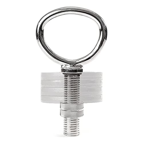 NewMe Fitness Adjustable Kettlebell Handle for Strength Training Kettlebells for Weight Plates