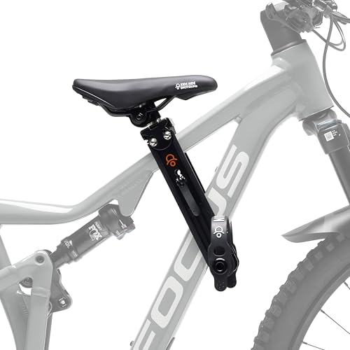 Kids Ride Shotgun - Child Bike Seats - Front Mounted, for Children Aged 2~5 Years, Fits Most Adult Modern Mountain Bikes, Adjustable for Comfort