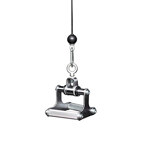REP Fitness LAT Pulldown and Low Row Cable Machine Attachments and Functional Trainer Attachments  Curl Bar, D-Handle, Ankle Cuff, Tricep Rope, Sports Handle, Straight Bar, Row, Chinning Triangle