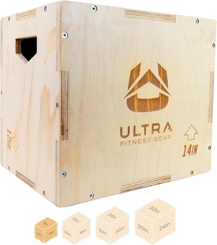 Ultra Fitness Gear Wooden Plyo Box