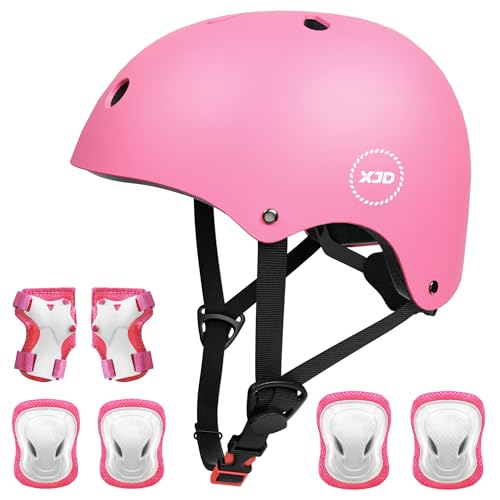 XJD Kids Helmet & Pad Set