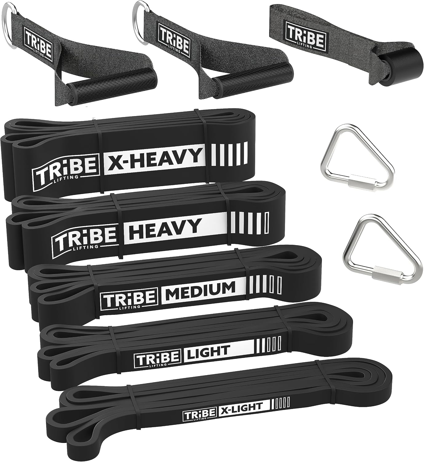Tribe Lifting Long Resistance Bands (Set of 5)