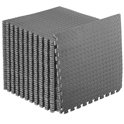 ProsourceFit Puzzle Mat (Grey)