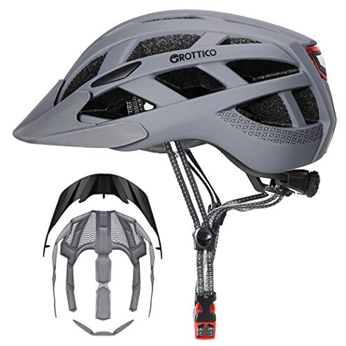 GROTTICO Bike Helmet w/ Light