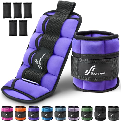 Sportneer Adjustable Ankle Weights