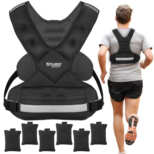 Aduro Sport Adjustable Weighted Vest (20–32lbs)