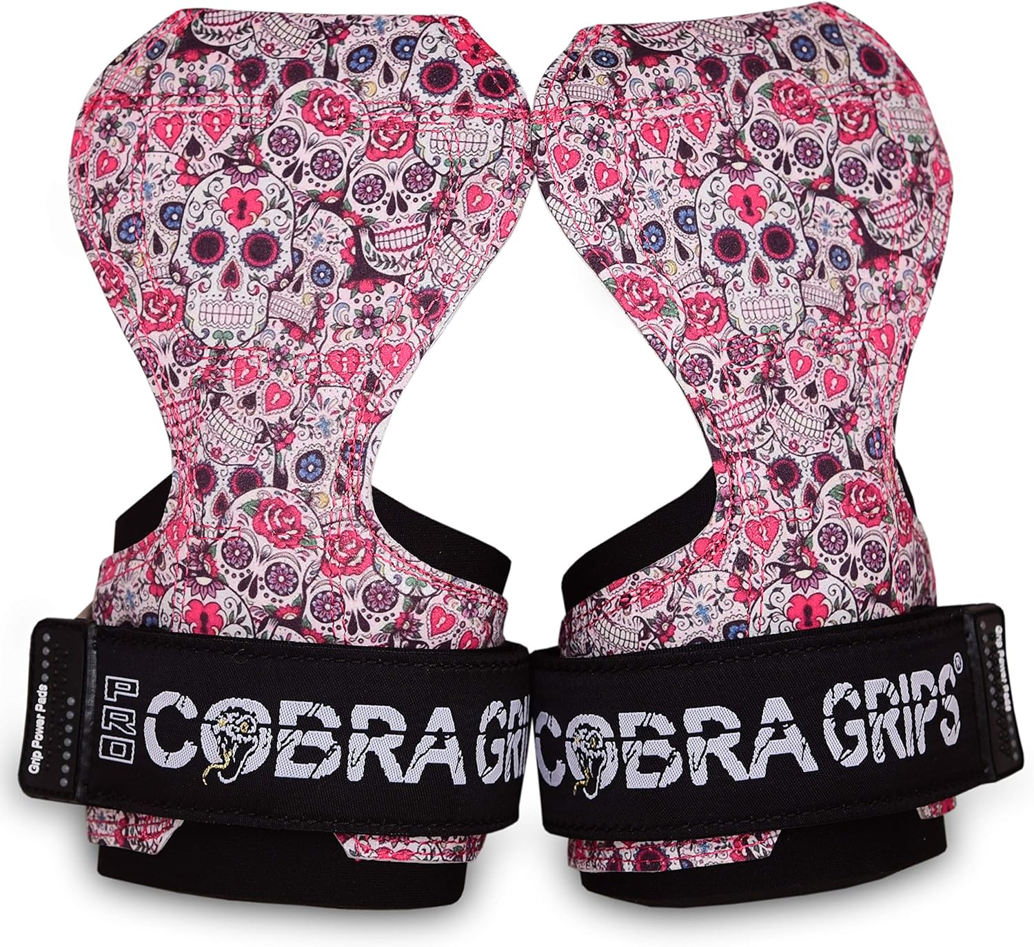 Cobra Grips PRO Weight Lifting Gloves Heavy Duty Straps Alternative Power Lifting Hooks for Deadlifts Adjustable Neoprene Padded Wrist Support Bodybuilding