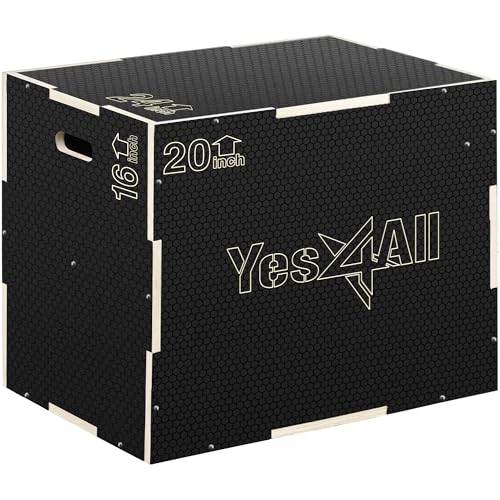 Yes4All 3-in-1 Plyo Box