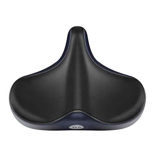 YLG Oversized Comfort Bike Seat Comfortable Replacement Bike Saddle Memory Foam Soft Bike Saddle Waterproof Universal Fit Bicycle Seat for Women Men