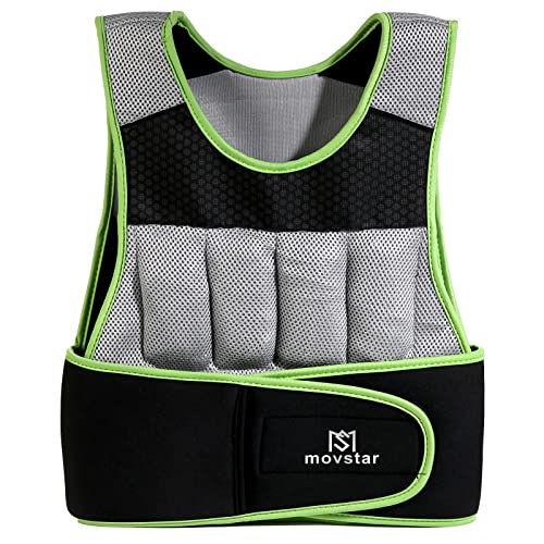 Adjustable Weighted Vest Women Men with Reflective Design 10lbs,20lbs Workout Vest for Strength Training, Walking, Jogging, Weightlifting, Running Men Women